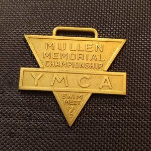 Rare 1962 Vintage YMCA Swim Meet Medal